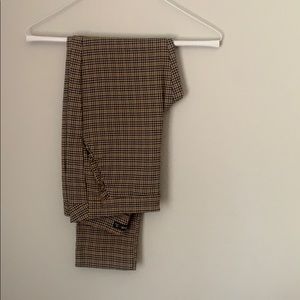 Plaid Zara Slacks